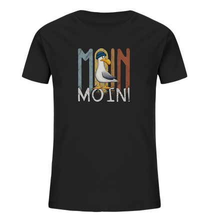 Moin Moin norddeutsche Möwe - Kids Organic Shirt
