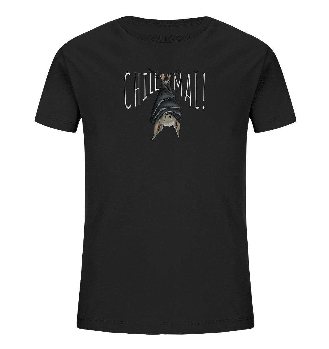 Chill Mal gemütliche Fledermaus - Kids Organic Shirt
