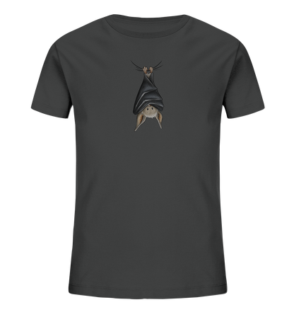 Lustig chillende Fledermaus - Kids Organic Shirt