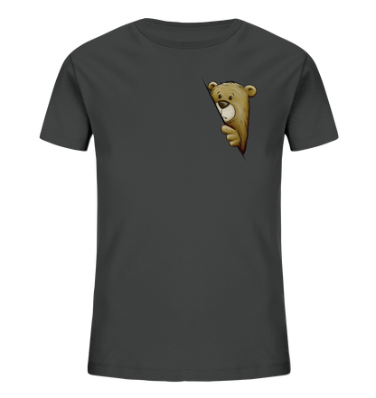 Funky Bär Illustration - Kids Organic Shirt