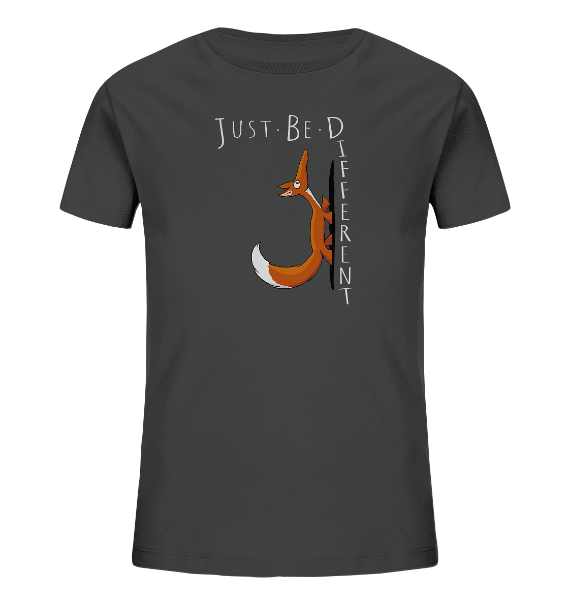 Just Be Different | Sei Anders, kleiner Fuchs - Kids Organic Shirt