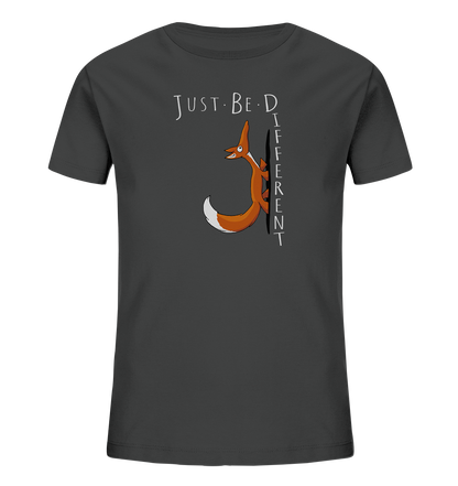 Just Be Different | Sei Anders, kleiner Fuchs - Kids Organic Shirt