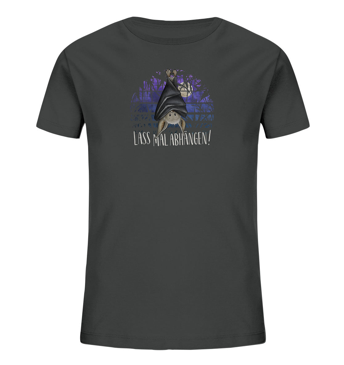 Lass mal abhängen Fledermaus - Kids Organic Shirt