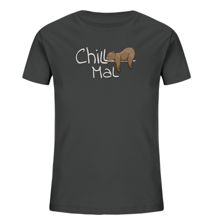 Chill Mal schläfriger Braunbär - Kids Organic Shirt
