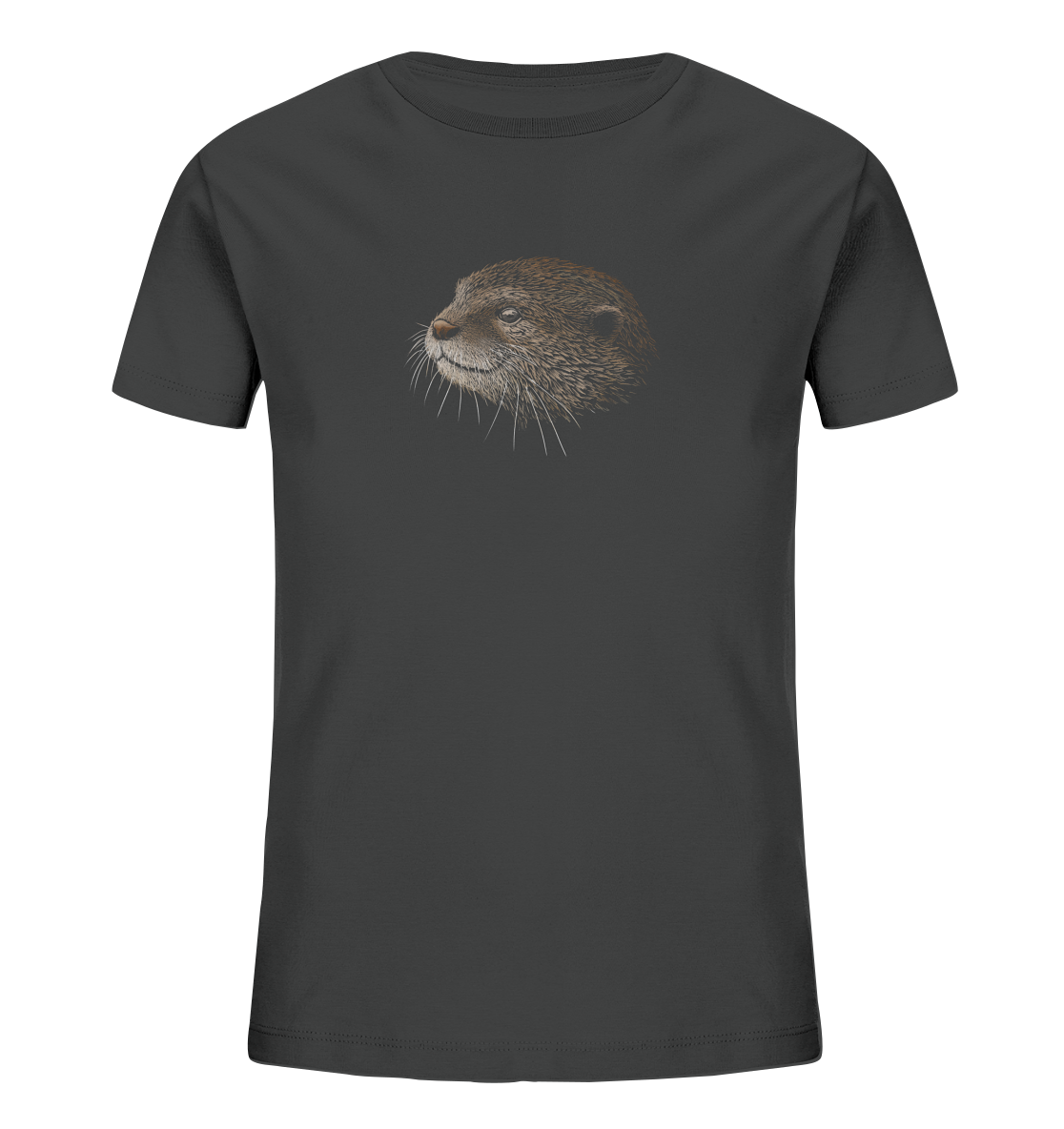 Otter Bleistift Zeichnung KritzelKunst - Kids Organic Shirt