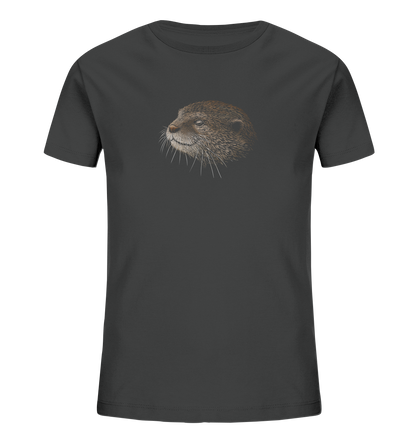 Otter Bleistift Zeichnung KritzelKunst - Kids Organic Shirt
