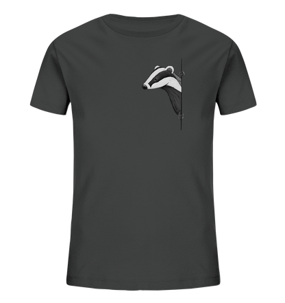 Lässiger Dachs Meister Grimbart - Kids Organic Shirt