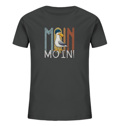 Moin Moin norddeutsche Möwe - Kids Organic Shirt