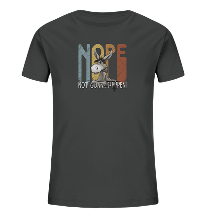 Nope | bockiger Esel - Kids Organic Shirt