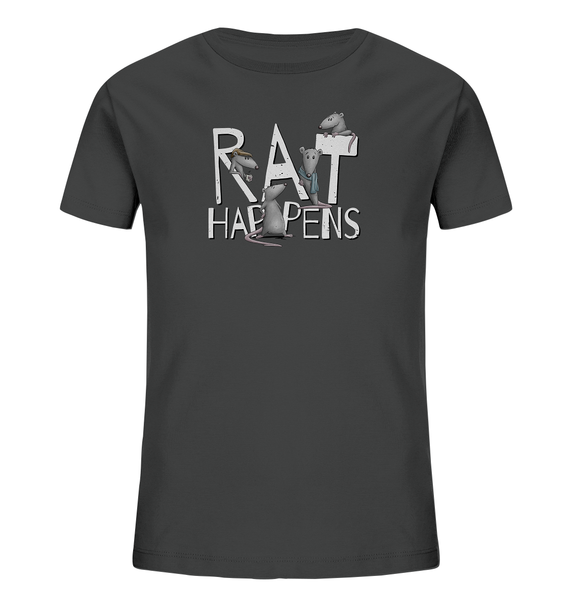 Rat Happens Ratten - Kids Organic Shirt