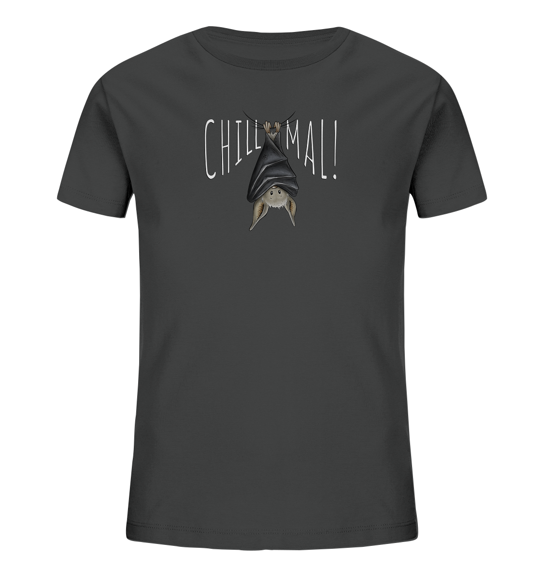 Chill Mal gemütliche Fledermaus - Kids Organic Shirt