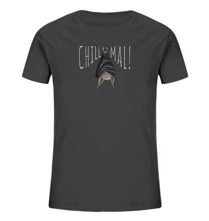 Chill Mal gemütliche Fledermaus - Kids Organic Shirt