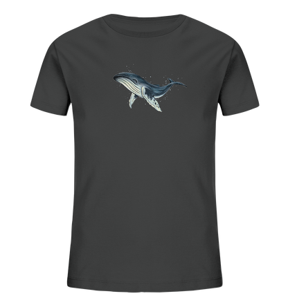 Tiefsee Ozean-Riese Buckelwal - Kids Organic Shirt