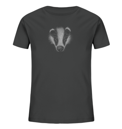 Kritzel-Kunst Dachs Illustration - Kids Organic Shirt