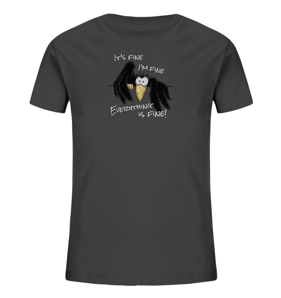I’m Fine Rabe | Alles Gut Krähe - Kids Organic Shirt