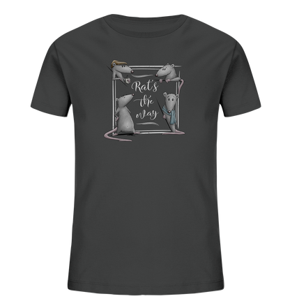 Rat’s The Way Kaffeehaus Ratten - Kids Organic Shirt