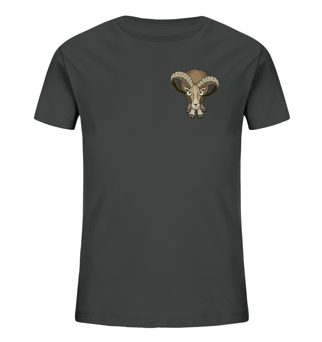 Bockiges Mufflon Widder Schafbock - Kids Organic Shirt