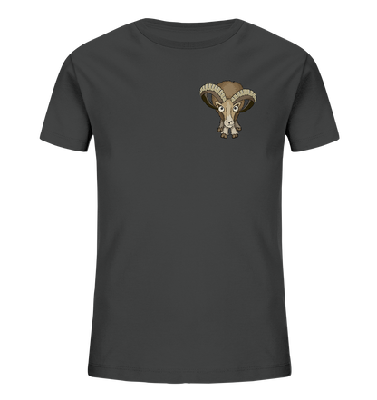 Bockiges Mufflon Widder Schafbock - Kids Organic Shirt