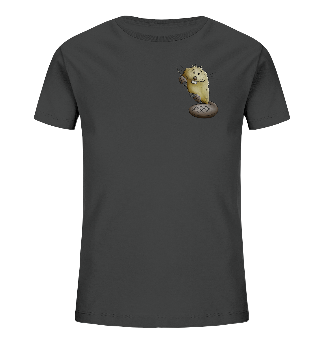 Lustiger frecher Biber - Kids Organic Shirt
