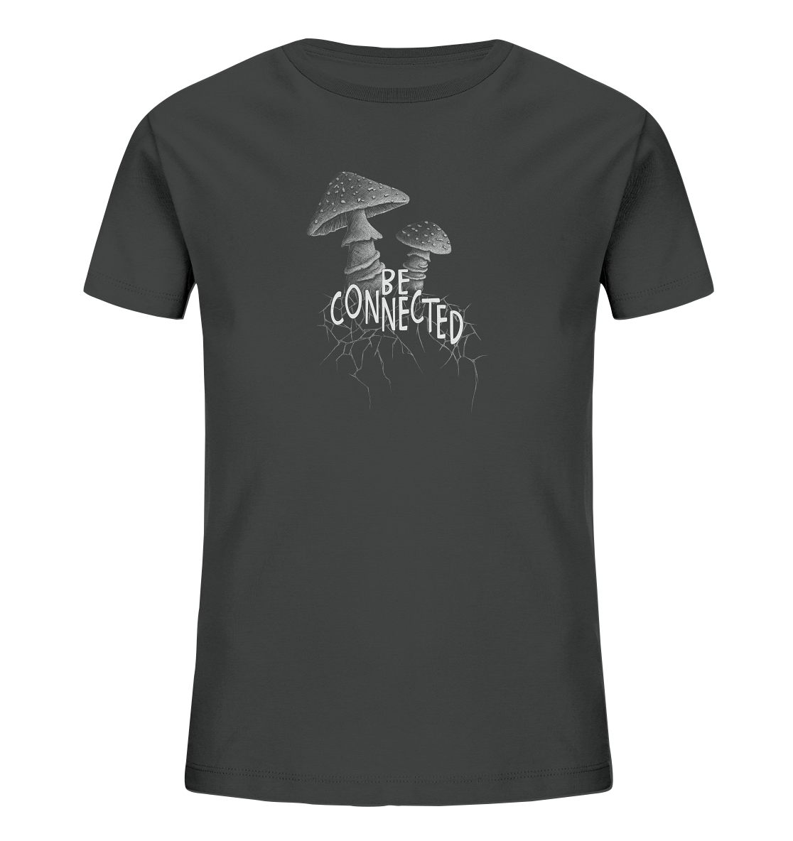 Be Connected Panther-Pilz - Kids Organic Shirt