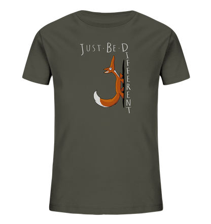 Just Be Different | Sei Anders, kleiner Fuchs - Kids Organic Shirt