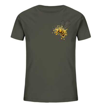 Lässige kleine Honig-Biene - Kids Organic Shirt