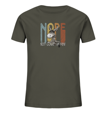 Nope | bockiger Esel - Kids Organic Shirt