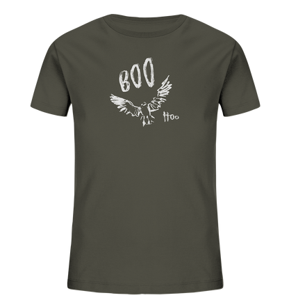 Boo Hoo! Fliegende Eule  - Kids Organic Shirt