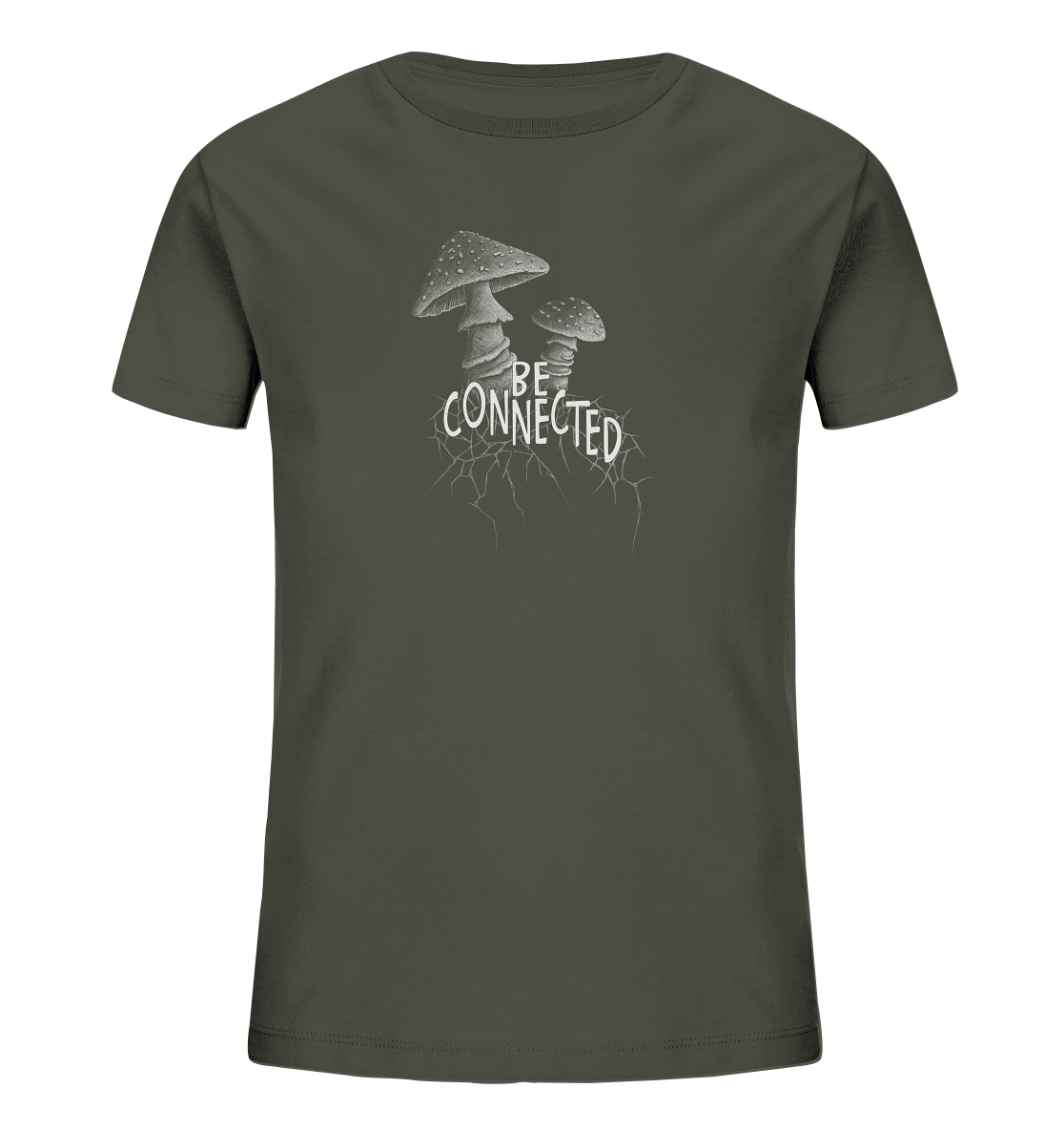 Be Connected Panther-Pilz - Kids Organic Shirt