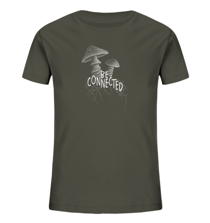 Be Connected Panther-Pilz - Kids Organic Shirt