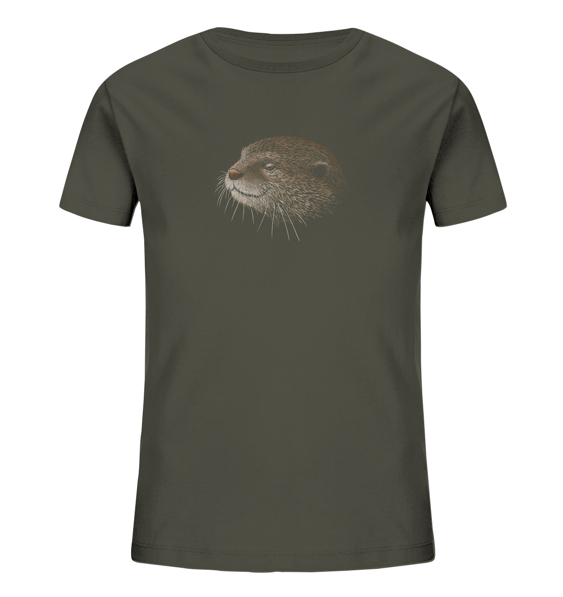 Otter Bleistift Zeichnung KritzelKunst - Kids Organic Shirt
