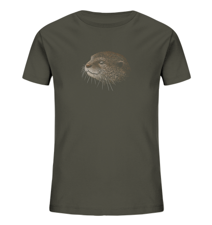 Otter Bleistift Zeichnung KritzelKunst - Kids Organic Shirt