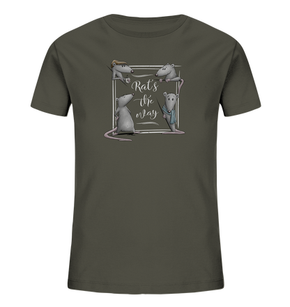 Rat’s The Way Kaffeehaus Ratten - Kids Organic Shirt