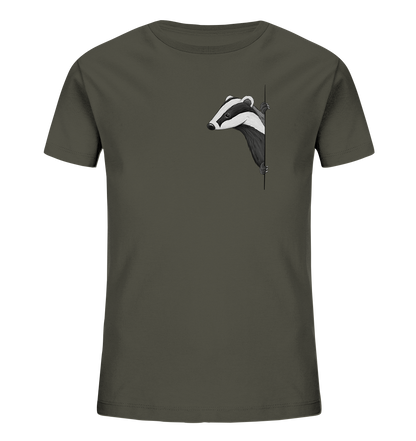 Lässiger Dachs Meister Grimbart - Kids Organic Shirt
