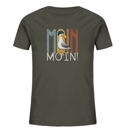 Moin Moin norddeutsche Möwe - Kids Organic Shirt