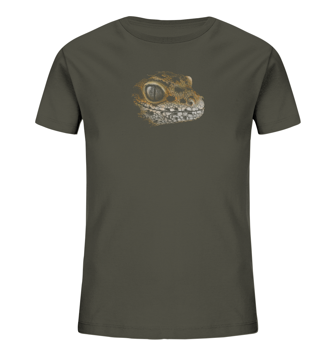 Leopard Gecko Skizze Kritzelkunst - Kids Organic Shirt