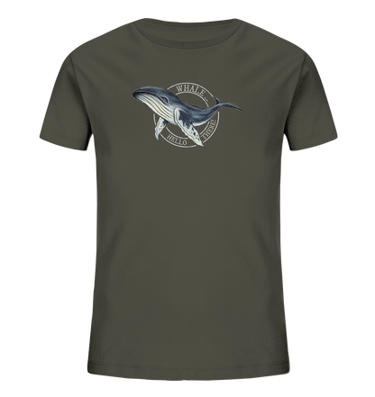 Whale, Hello There | Buckelwal - Kids Organic Shirt