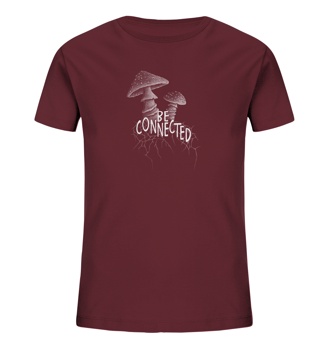 Be Connected Panther-Pilz - Kids Organic Shirt