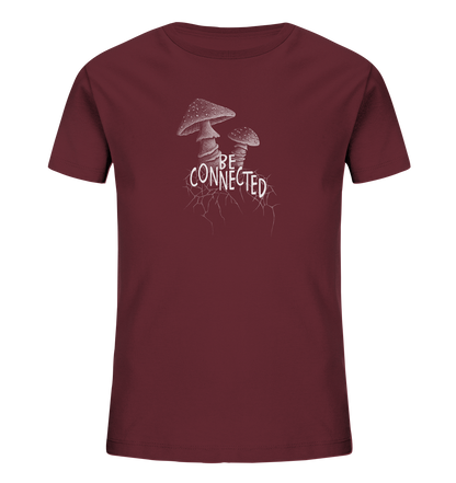 Be Connected Panther-Pilz - Kids Organic Shirt