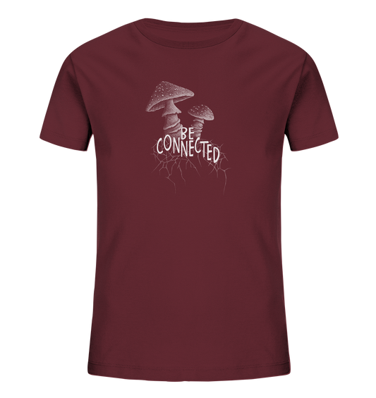 Be Connected Panther-Pilz - Kids Organic Shirt