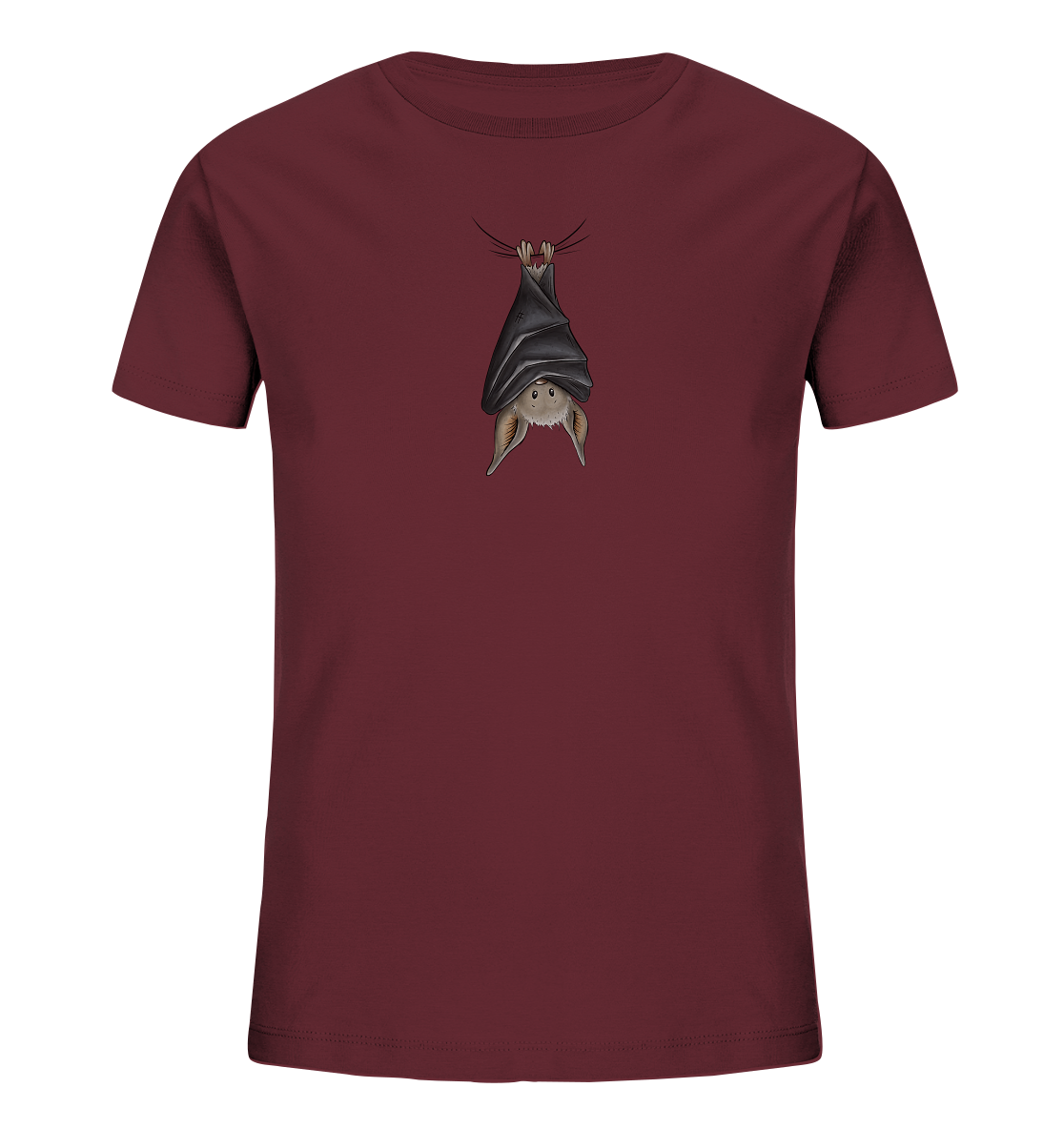 Lustig chillende Fledermaus - Kids Organic Shirt