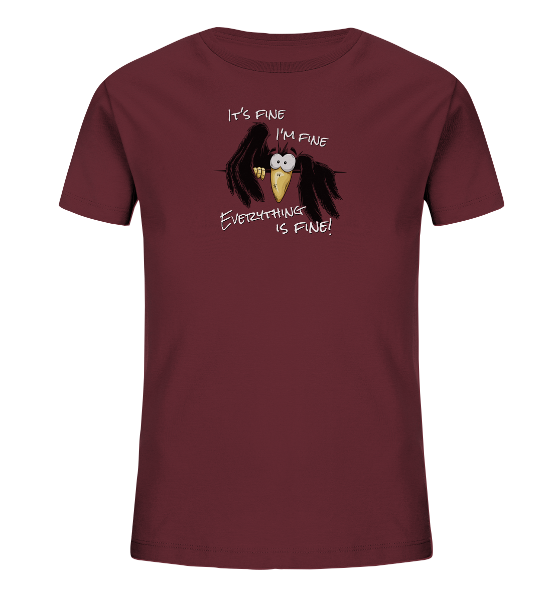 I’m Fine Rabe | Alles Gut Krähe - Kids Organic Shirt