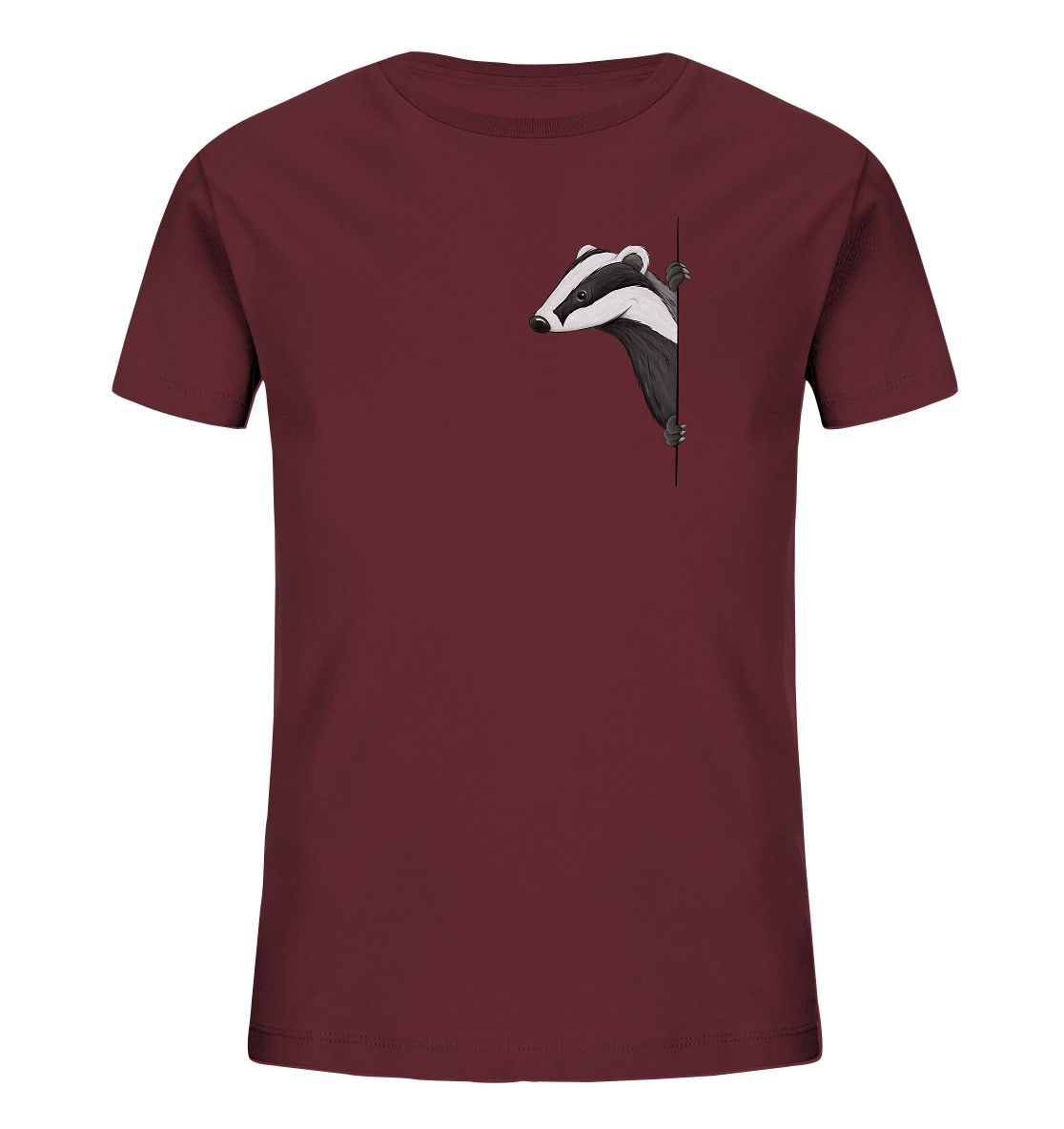 Lässiger Dachs Meister Grimbart - Kids Organic Shirt