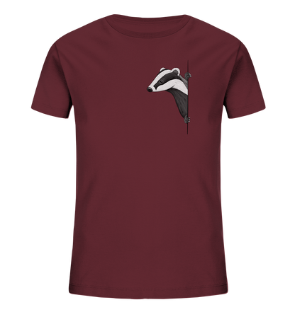 Lässiger Dachs Meister Grimbart - Kids Organic Shirt