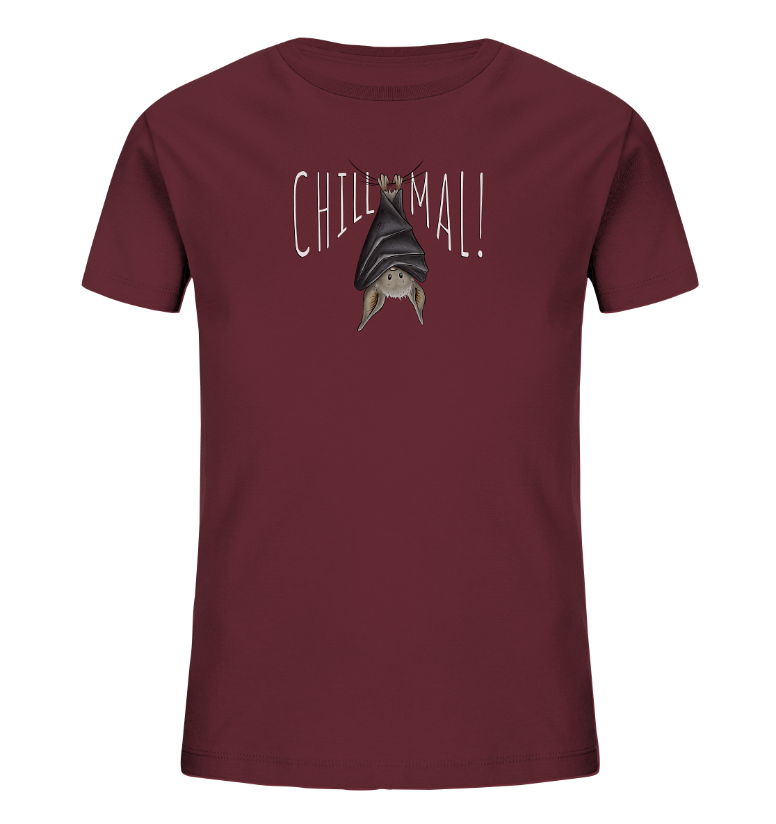Chill Mal gemütliche Fledermaus - Kids Organic Shirt