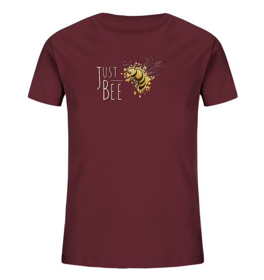 Just Bee, kleine Honig-Biene - Kids Organic Shirt