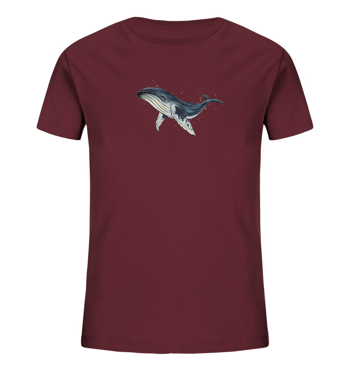 Tiefsee Ozean-Riese Buckelwal - Kids Organic Shirt