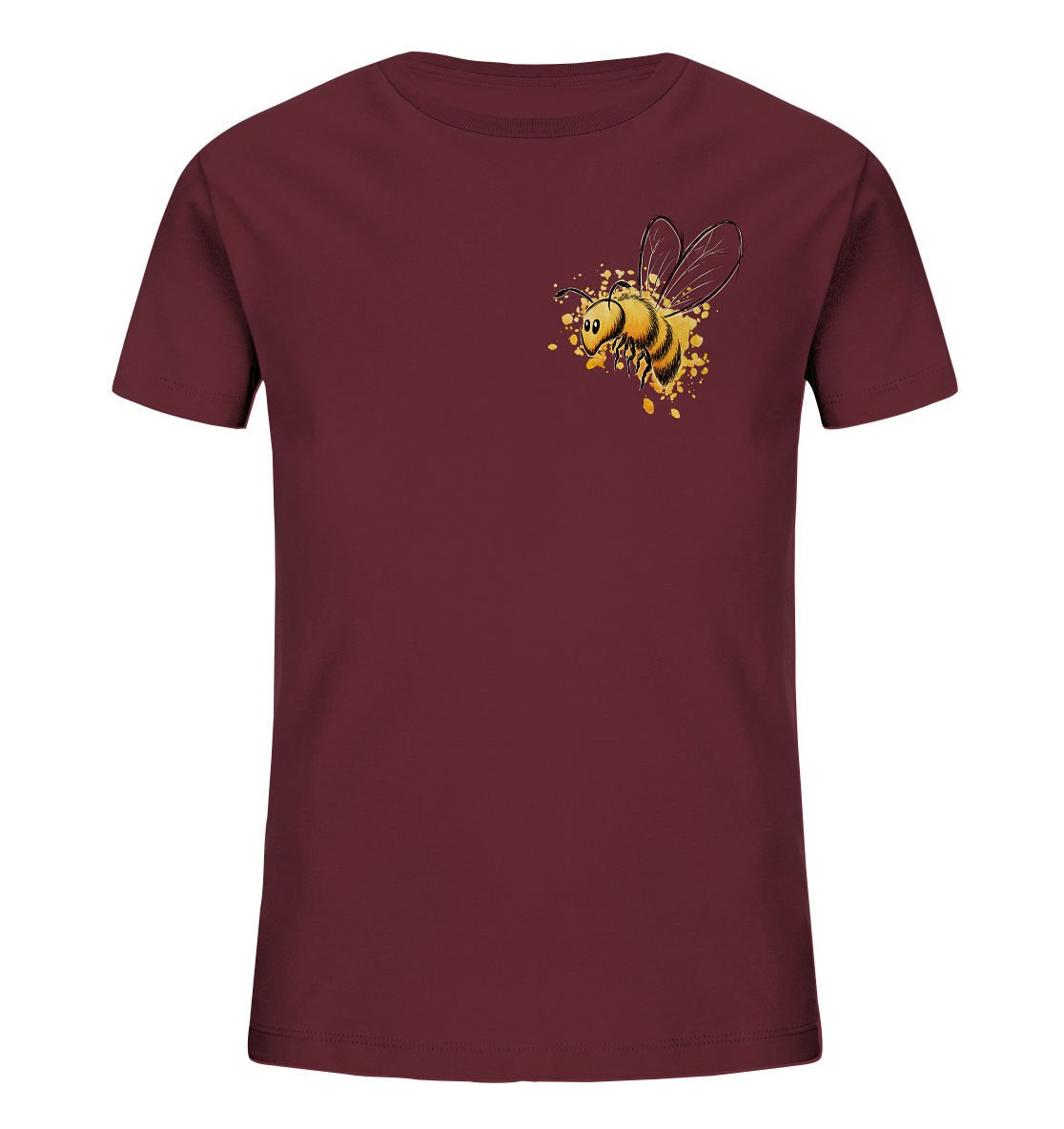 Lässige kleine Honig-Biene - Kids Organic Shirt