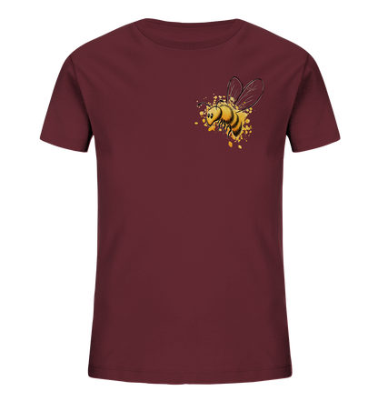 Lässige kleine Honig-Biene - Kids Organic Shirt