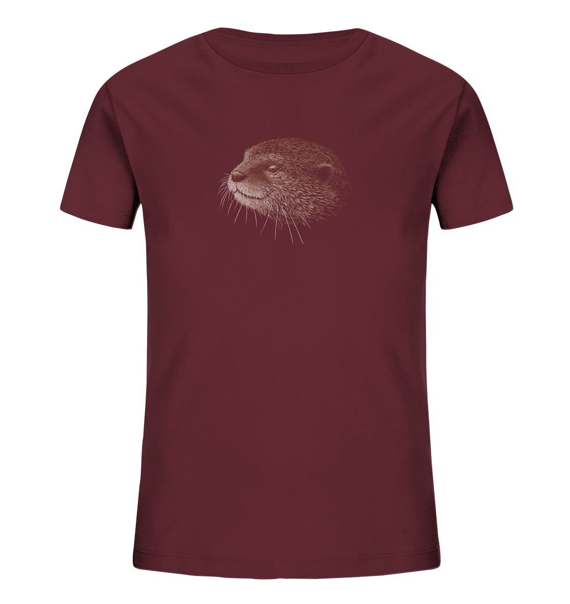 Otter Bleistift Zeichnung KritzelKunst - Kids Organic Shirt